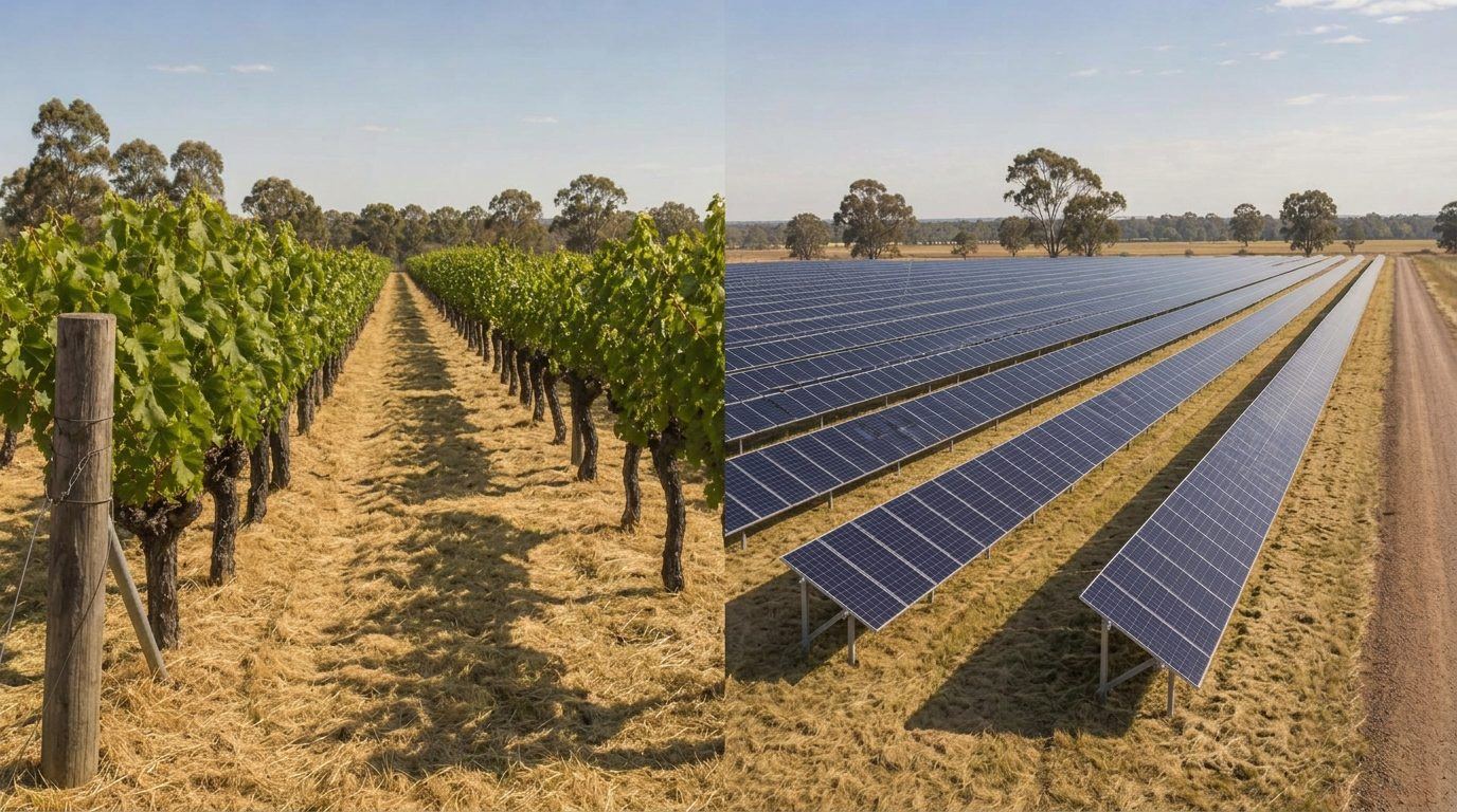Vineyard & Solar Farm Vegetation Management in Bendigo